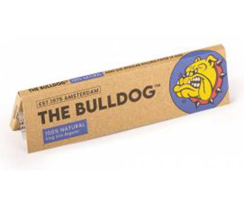 The Bulldog Χαρτάκια 32φ. - Natural - King Size Slim - Τιμή: 1,20€