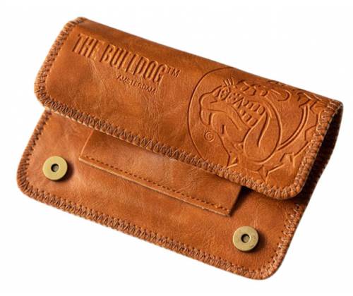 The Bulldog Amsterdam Καπνοθήκη Τεχνόδερμα PU - Camel - Τιμή: 12,50€