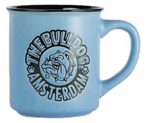 The Bulldog Amsterdam CampMug Ceramic Mug - Blue -  Price: 9,90€