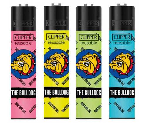 The Bulldog Amsterdam Clipper Patterns Lighter - Green -  Price: 1,70€