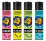 The Bulldog Amsterdam Clipper Patterns Lighter - Green -  Price: 1,70€