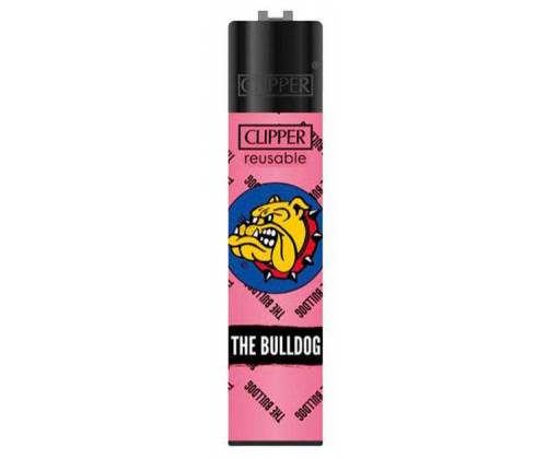 The Bulldog Amsterdam Clipper Patterns Lighter - Pink -  Price: 1,70€