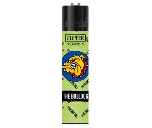 The Bulldog Amsterdam Clipper Patterns Lighter - Green -  Price: 1,70€