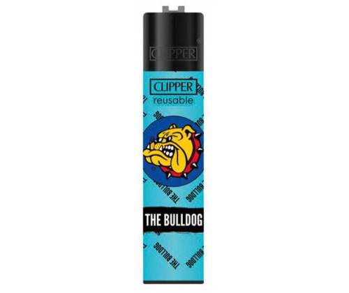 The Bulldog Amsterdam Clipper Patterns Lighter - Blue -  Price: 1,70€