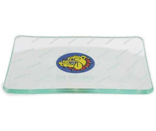 The Bulldog Rolling Tray Γυάλινος Δίσκος Διάφανος Mini (16x12cm) - Τιμή: 11,90€