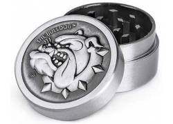 The Bulldog Amsterdam Grinder Μεταλλικό Ασημί 40mm - 2 Parts NEW DESIGN