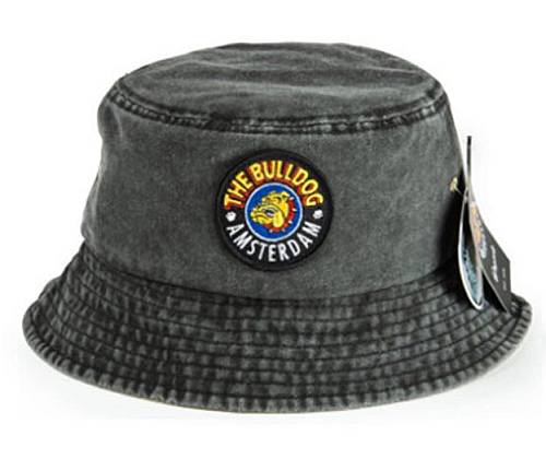 The Bulldog Amsterdam Καπέλο Bucket Μαύρο - Original Cap Γκρι - Τιμή: 21,90€