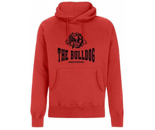 The Bulldog Amsterdam Φούτερ Original Hoodie Vintage Red - Τιμή: 65,90€