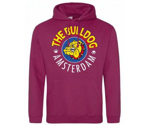 The Bulldog Amsterdam Sweatshirt Original Hoodie Purple -  Price: 49,90€