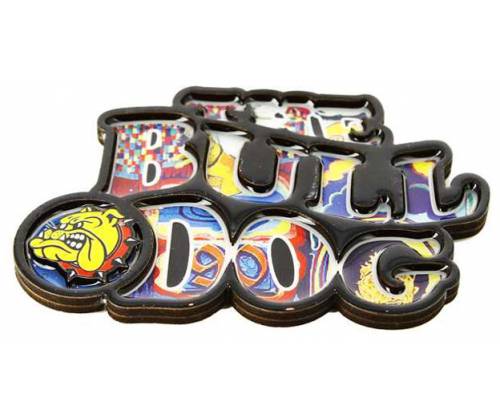 The Bulldog Amsterdam Διακοσμητικό Μαγνητάκι - Vintage Magnet -  Price: 4,90€
