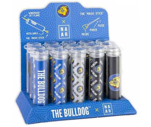 The Bulldog Amsterdam Χ-Naar JetFlame Αντιανεμικός Αναπτήρας - Signature Grey - Τιμή: 15,99€