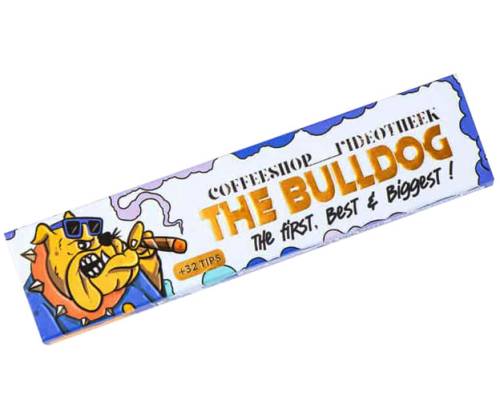 The Bulldog Rolling Papers - 50 Years Limited Edition King Size Slim & Tips -  Price: 1,90€