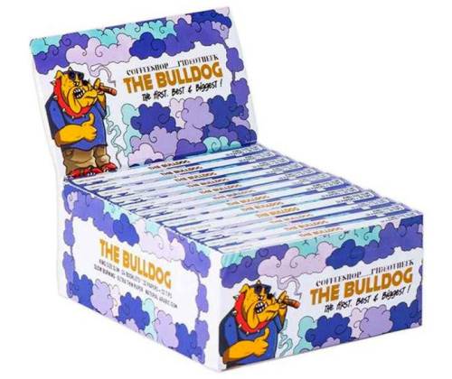 The Bulldog Rolling Papers - 50 Years Limited Edition King Size Slim & Tips -  Price: 1,90€