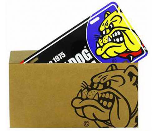 The Bulldog Amsterdam License Plate - Μαύρο - Τιμή: 10,00€