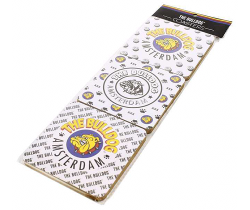 The Bulldog Amsterdam Σετ Σουβέρ - Set Coaster 9x9cm - 6 τεμ. -  Price: 5,50€