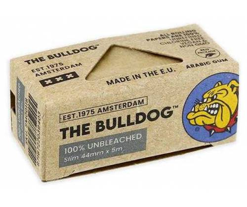 The Bulldog Rolls Roll Unbleached Slim - 5 Meters -  Price: 1,40€