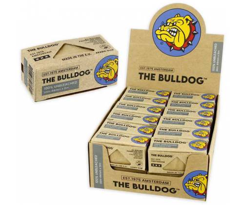 The Bulldog Rolls Roll Unbleached Slim - 5 Meters -  Price: 1,40€