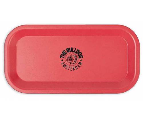 The Bulldog Rolling Tray Δίσκος Eco Small Red (20.5x10.5cm) - Τιμή: 6,80€