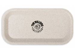 The Bulldog Rolling Tray Δίσκος Eco Small White (20.5x10.5cm)
