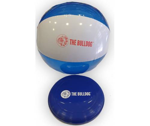 Σετ Παραλίας The Bulldog Amsterdam - Frisbee 22cm & Ball -  Price: 4,50€