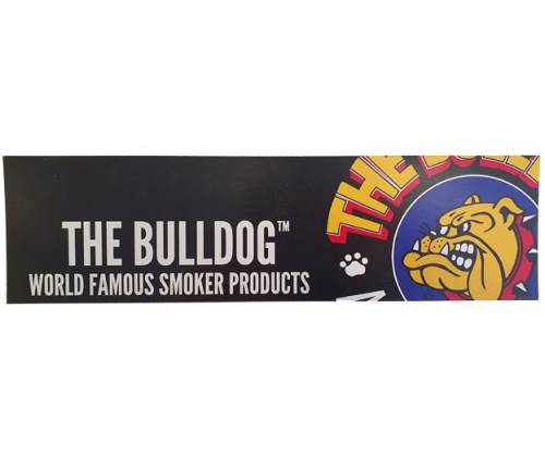 The Bulldog Amsterdam Χάρτινο Διακοσμητικό Μαύρο - 29x8cm - Τιμή: 0,45€
