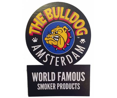 The Bulldog Amsterdam Χάρτινο Διακοσμητικό Μαύρο - 9x13cm - Τιμή: 0,45€
