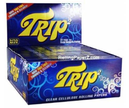 Trip2 Χαρτάκια - Clear - King Size 24τεμ. - Τιμή: 19,20€