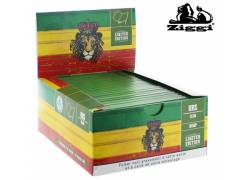 Ziggi URS Χαρτάκια - Rasta Lion - King Size Slim με Τζιβάνες - Limited Edition 22τεμ.
