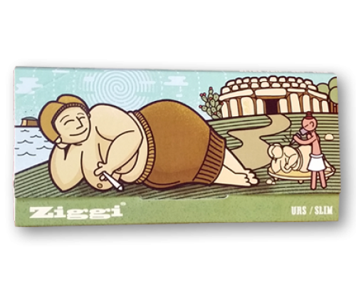 Ziggi URS Χαρτάκια - Lady King Size Slim με Τζιβάνες - Τιμή: 2,25€