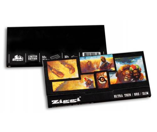 Ziggi URS Χαρτάκια - Africa 04 - King Size Slim με Τζιβάνες 32φ. - Limited Edition - Τιμή: 2,40€