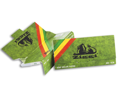 Ziggi URS Χαρτάκια - Hemp King Size Slim με Τζιβάνες 22τεμ. - Τιμή: 46,20€