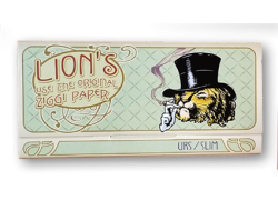 Ziggi URS Χαρτάκια - Smoking Lion King Size Slim με Τζιβάνες 