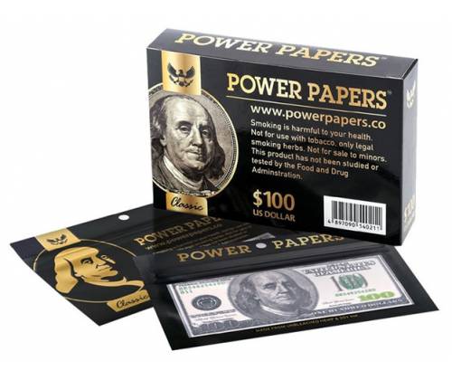 100 Dollars Premium Paper - King Size Slim with Tips - Price: €2.60