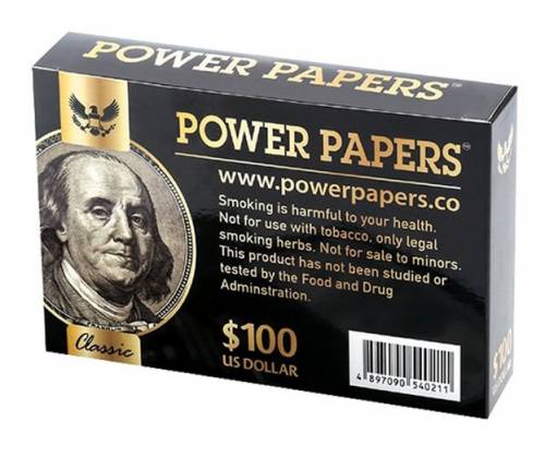 100 Dollars Premium Paper - King Size Slim with Tips - Price: €2.60