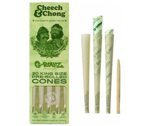 G-Rollz Cone Κώνος Green - King Size 20τεμ. - Τιμή: 6,50€