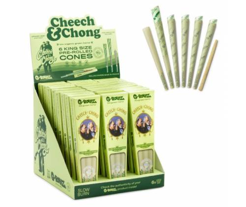 G-Rollz Cone Κώνος Green - King Size 6τεμ. - Τιμή: 2,20€