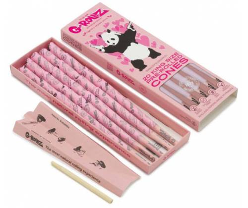 G-Rollz Cone Κώνος Pink - King Size 20τεμ. - Τιμή: 6,50€