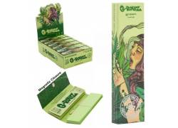 G-Rollz Χαρτάκια Green Hemp (Mushroom Lady) - King Size Slim 50φ. με Τζιβάνα