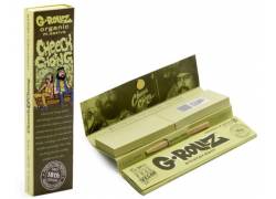 G-Rollz Χαρτάκια Organic Green (Cheech & Chong) - King Size Slim 50φ. με Τζιβάνα