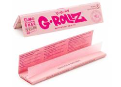 G-Rollz Χαρτάκια Pink - King Size Slim 50φ.