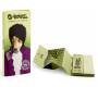 G-Rollz Rolling Papers Organic Green (Pets Rock Reggae) - King Size Slim 50f. with Tips -  Price: 1,80€