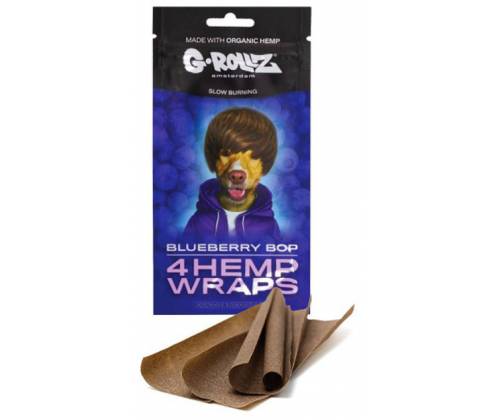 G-Rollz Blunt Hemp Wraps - Blueberry  4f -  Price: 1,80€