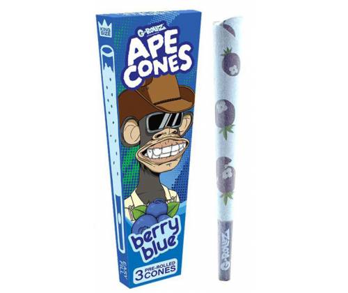 G-Rollz Cone Προτυλιγμένος Κώνος «Berry Blue» - King Size 3τεμ. - Τιμή: 2,00€