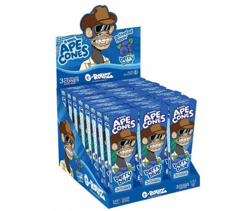 G-Rollz Cone Προτυλιγμένος Κώνος «Berry Blue» - King Size 3τεμ. - Τιμή: 2,00€