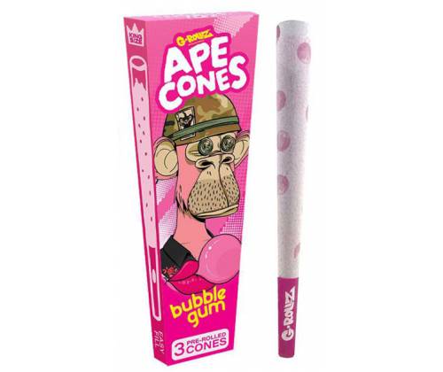 G-Rollz Cone Προτυλιγμένος Κώνος «Bubblegum» - King Size 3τεμ. - Τιμή: 2,00€