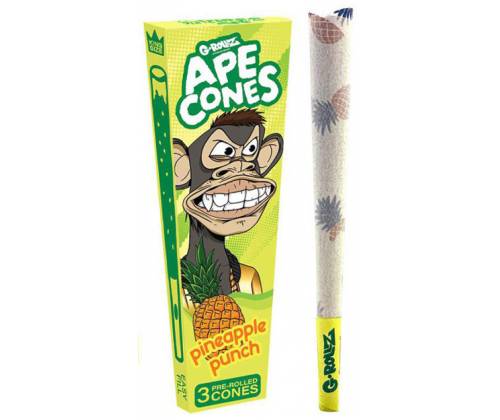 G-Rollz Cone Προτυλιγμένος Κώνος «Pinapple Punch» - King Size 3τεμ. - Τιμή: 2,00€
