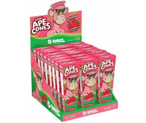 G-Rollz Cone Προτυλιγμένος Κώνος «Strawberry Swing» - King Size 3τεμ. - Τιμή: 2,00€