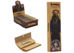 G-Rollz Χαρτάκια Ακατέργαστο (Pets Rock Rap) - King Size Slim 50φ. με Τζιβάνα