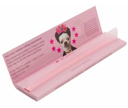 G-Rollz Χαρτάκια Pink (Pets Rozk Mexico) - King Size Slim 50φ. - Τιμή: 1,20€