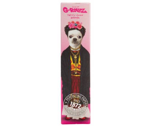 G-Rollz Χαρτάκια Pink (Pets Rozk Mexico) - King Size Slim 50φ. - Τιμή: 1,20€